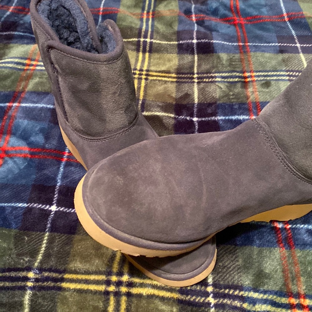 Beautiful blue UGG boots, great condition or a couple of times.